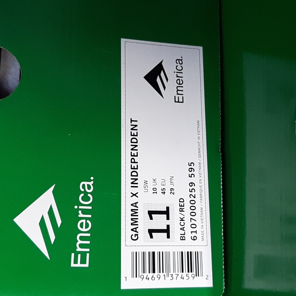 Emerica. Gamma X Independent Shoes *NWT in Box* - Picture 11 of 11
